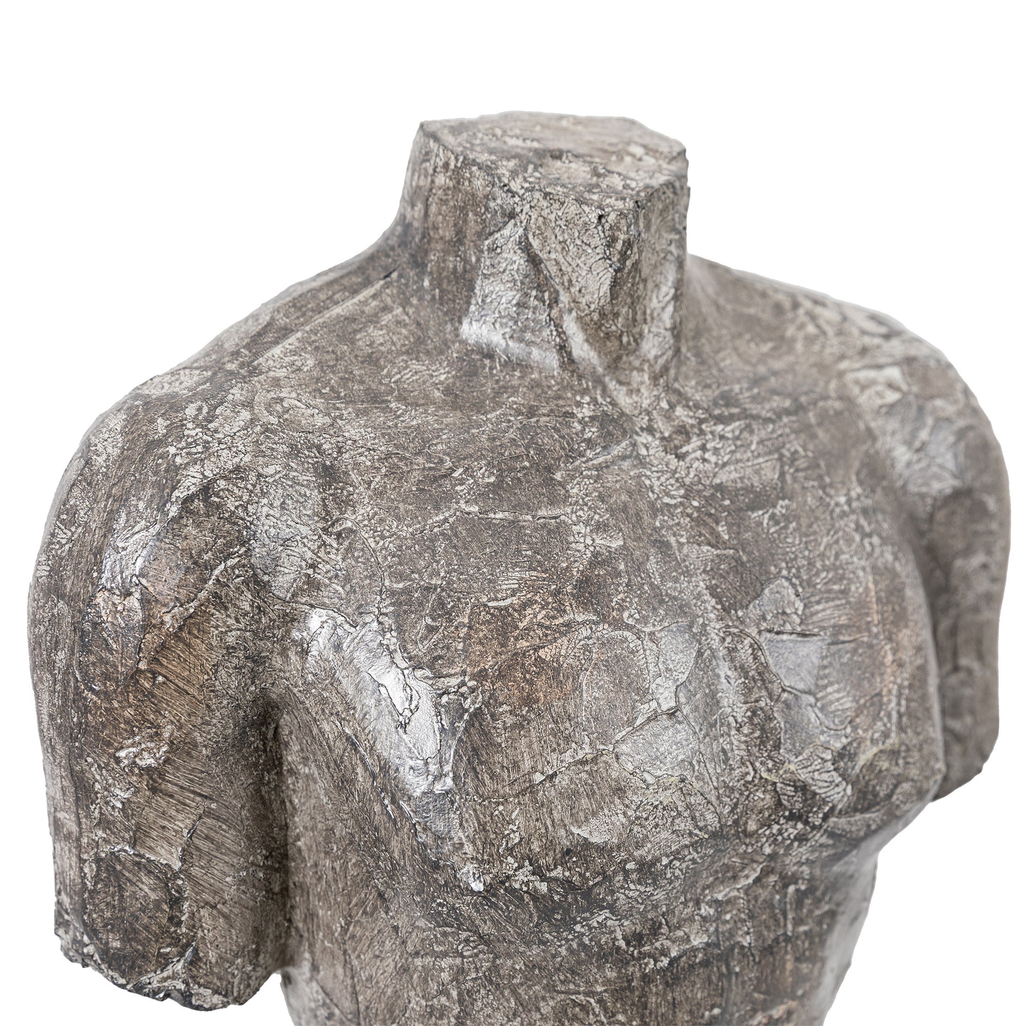 Adonis Grey Stone Male Sculpture Large
